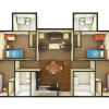 4 Bedroom birds eye view beauj 4 bedroom birds eye
