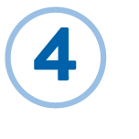 blue number four