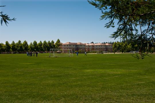 athletic fields