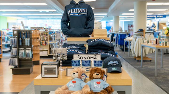 inside university store