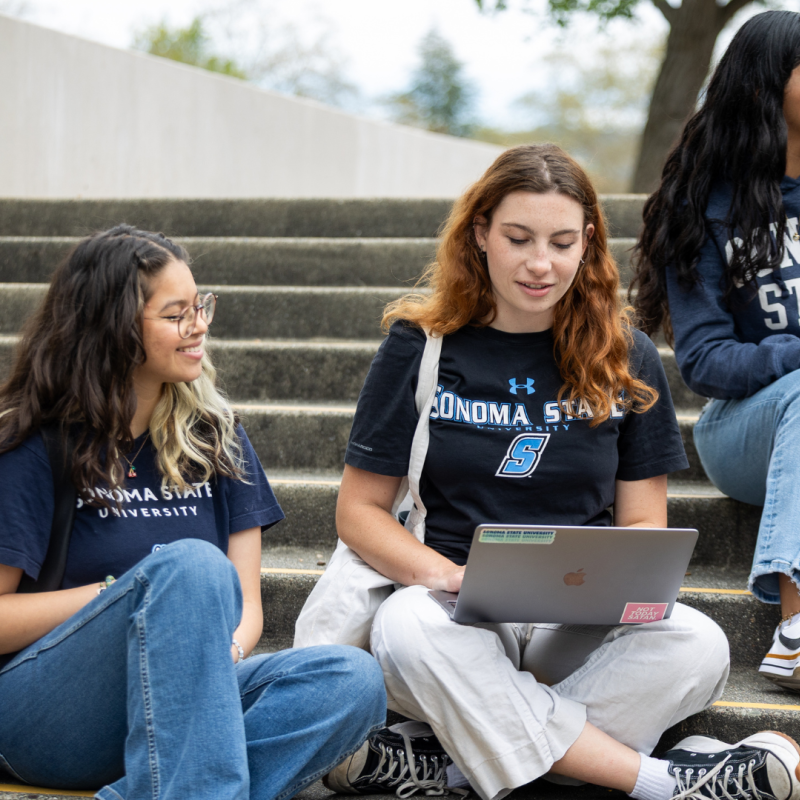 Students on Laptop